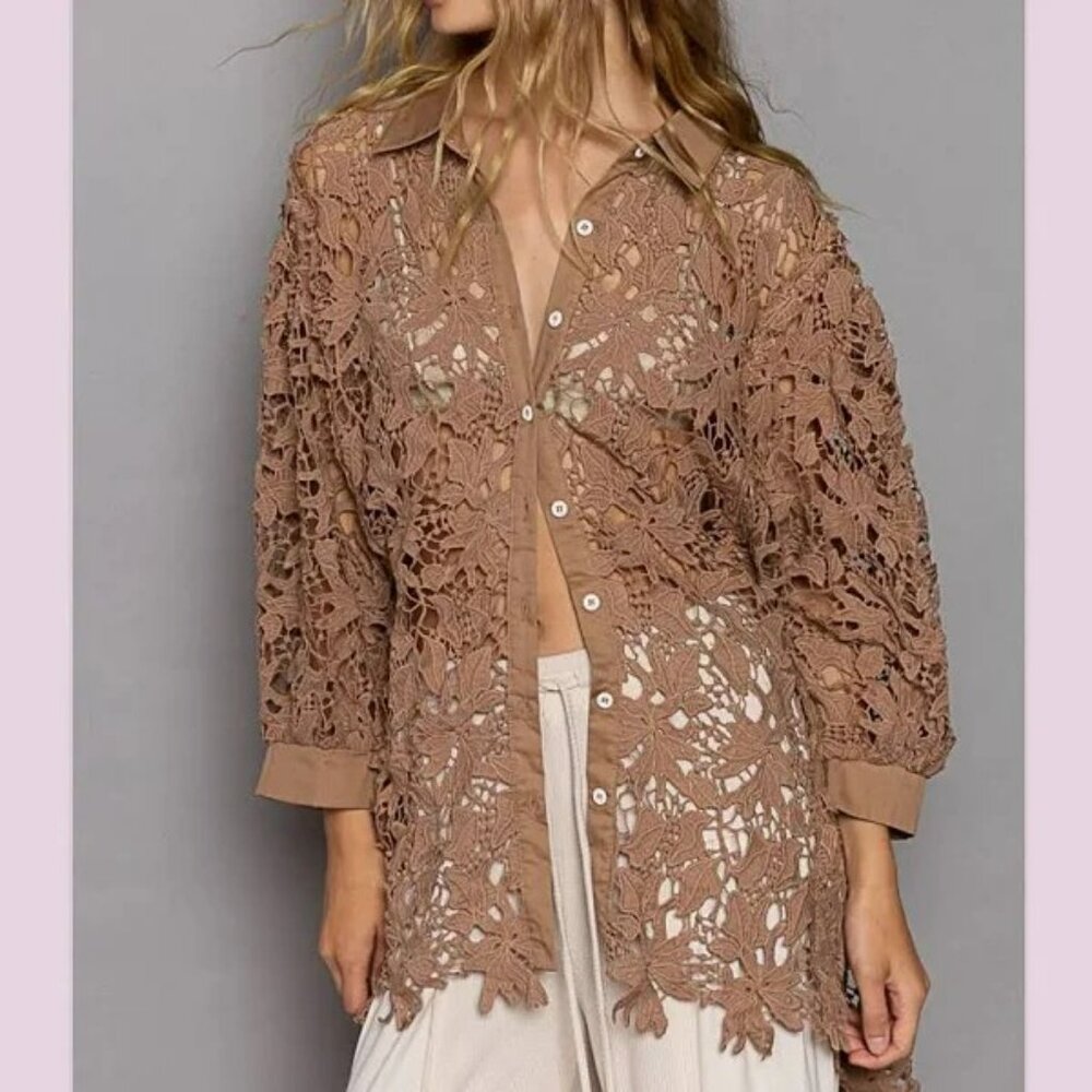 Pol Lace Top - image 1